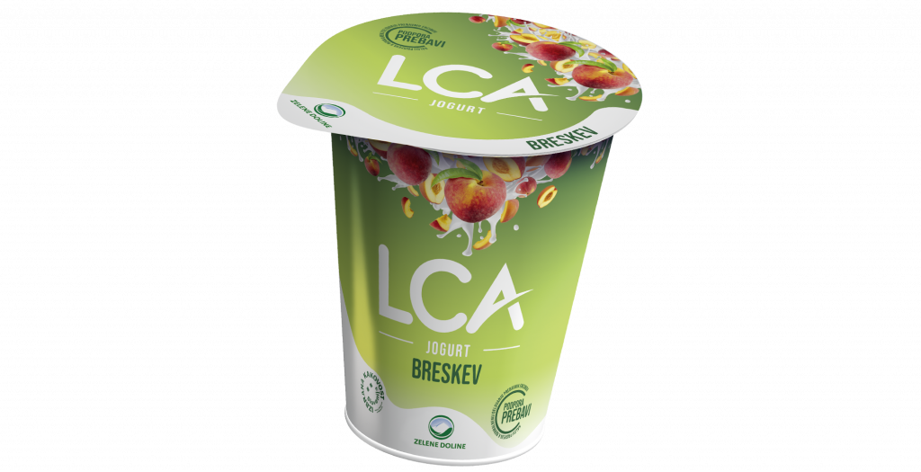 LCA jogurt breskev