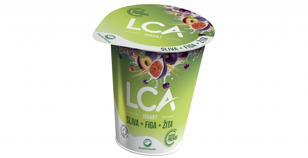 LCA jogurt sliva, figa in žita