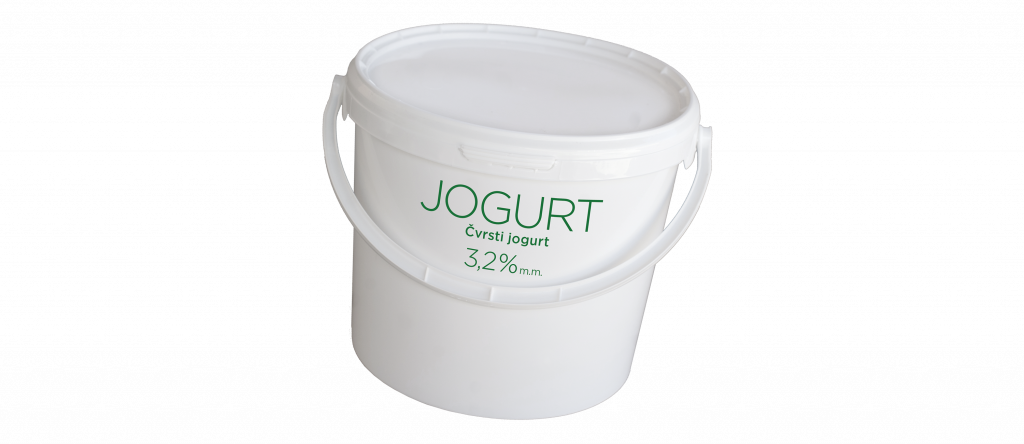 Čvrsti jogurt 3,2 % m.m., 5 kg