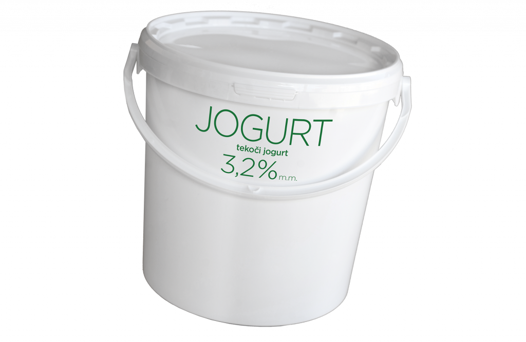 Tekoči jogurt 3,2 % m.m., ZELENE DOLINE,10 kg