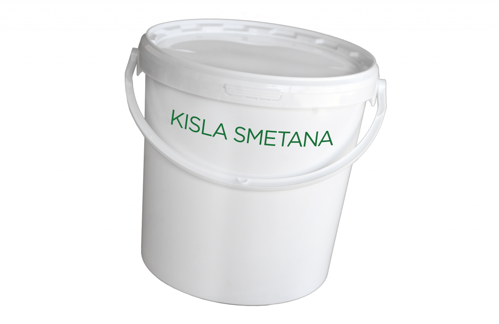 Kisla smetana 18 % m.m., 5 kg, 10 kg