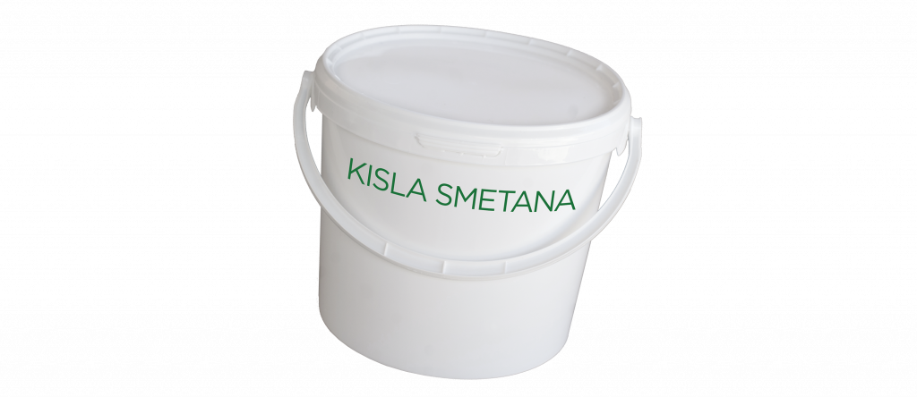 Kisla smetana 18 % m.m., ZELENE DOLINE, 5 kg