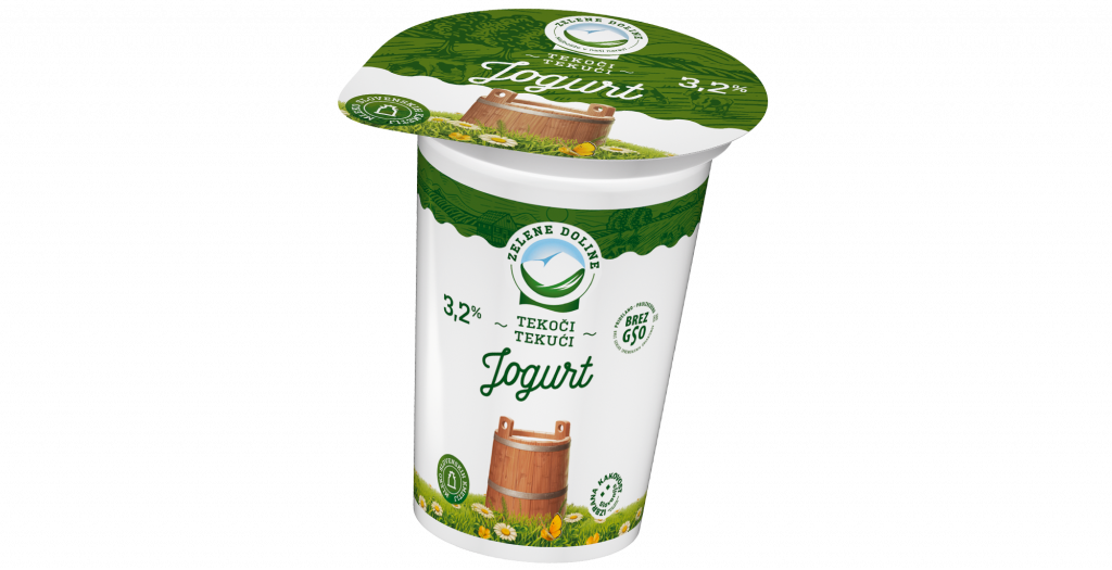 Tekoči jogurt, 3,2 % m.m., 150 g