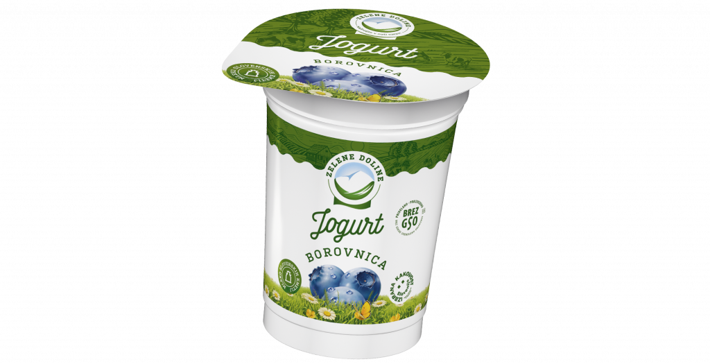 Sadni jogurt borovnica