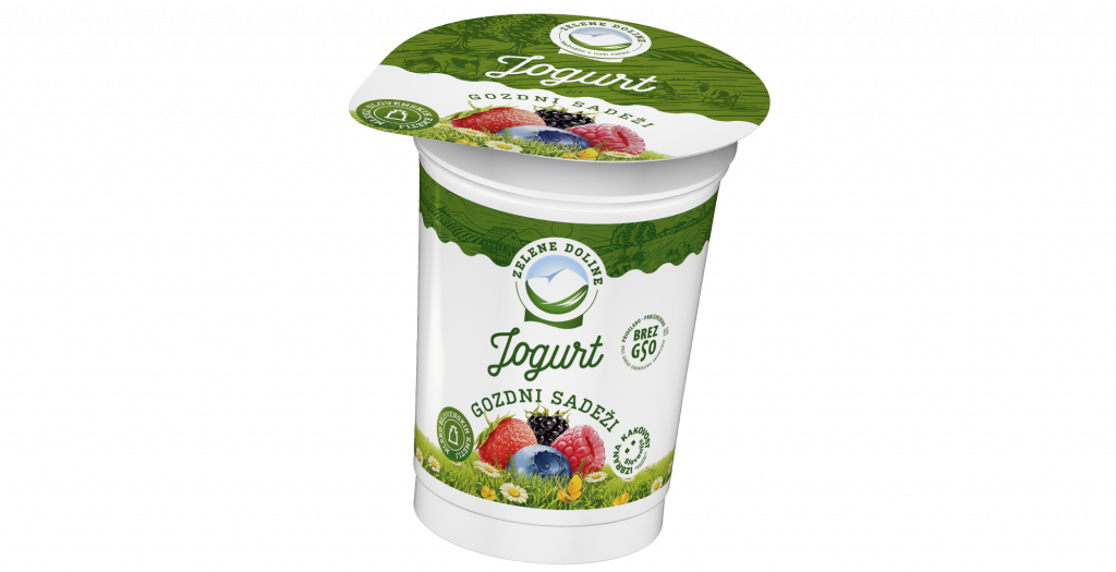 Sadni jogurt gozdni sadeži