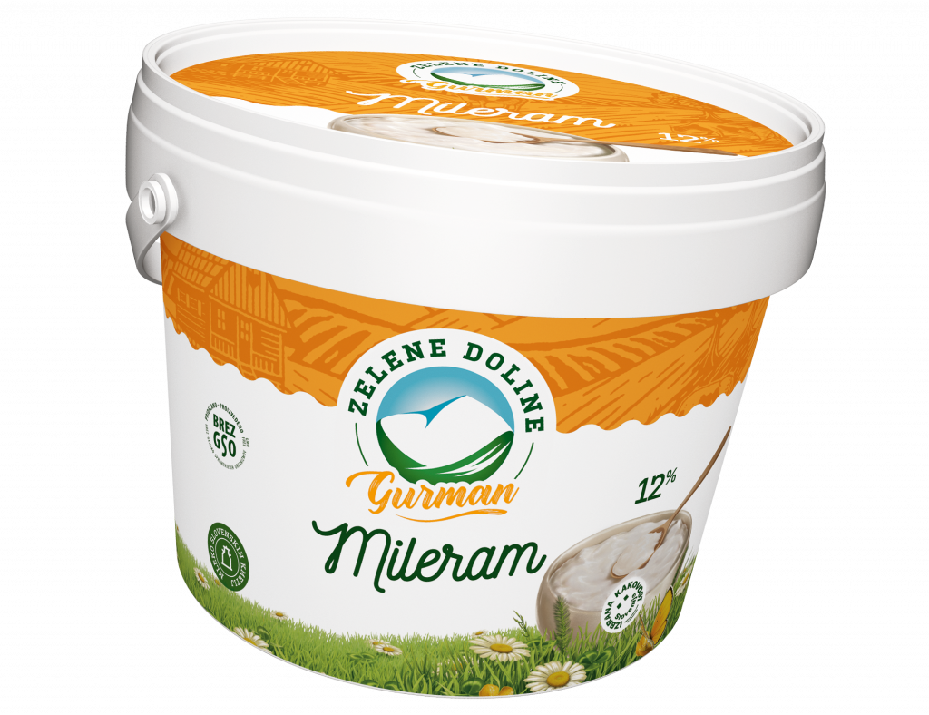 Mileram 12 % m.m., ZELENE DOLINE, 800 g